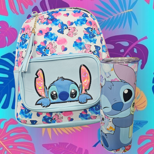 Kit Mochila y Termo Stitch